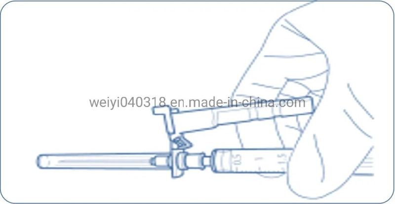 Different Kinds of Syringe with or Without Safety Needle CE FDA ISO and 510K Approved