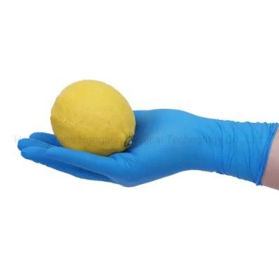 Multi-Size Selection Procure Nitrile Blue Waterproof Gloves Nitrile