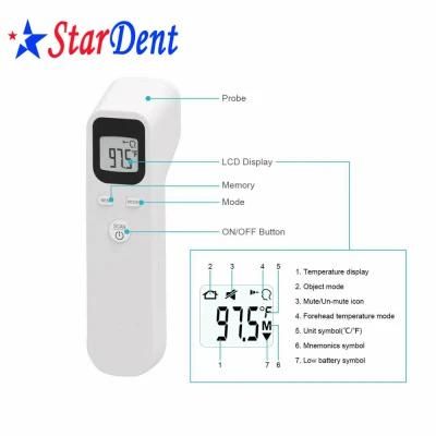 Forehead Ear Digital Infrared Medic Baby Thermometer /D Forehead Thermometer