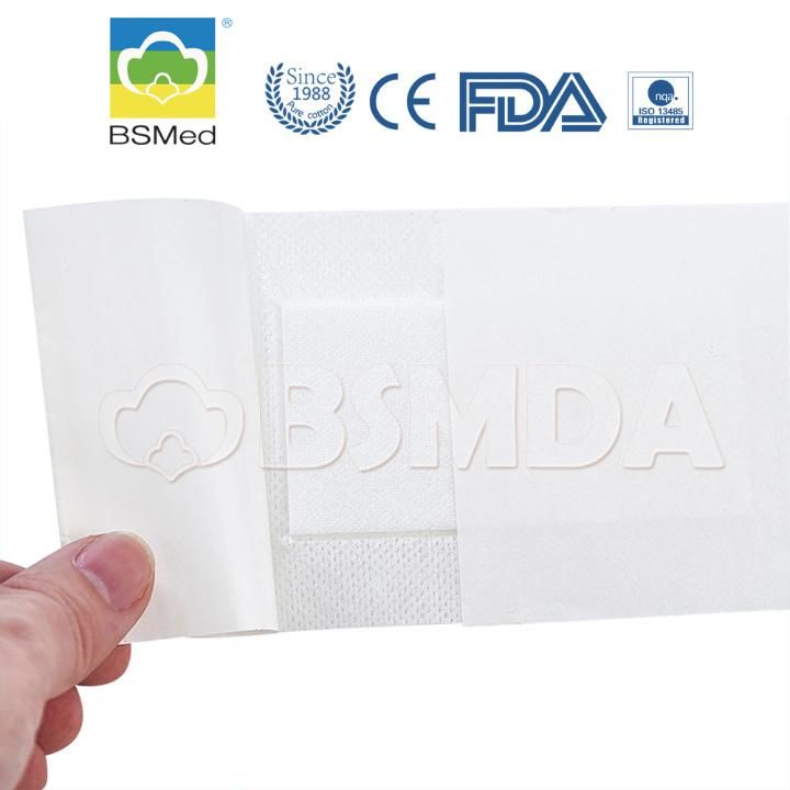 Different Sizes Self Adhesive Medical Surgical Sterile Non Woven Wound Dressing