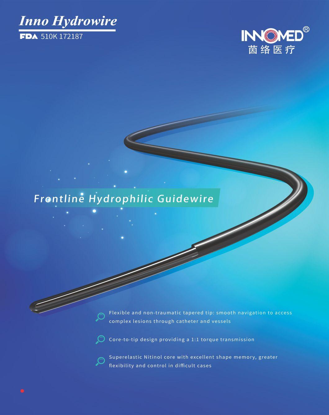 Contrast Guide Wire for Coronary Interventional Surgery