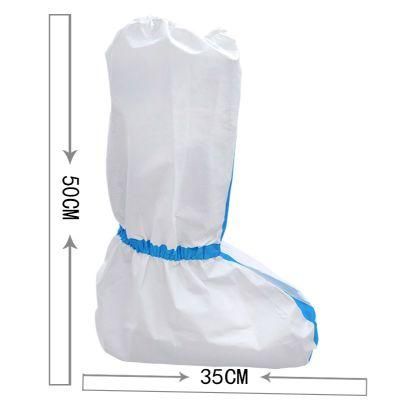 Microporous Tape Film Disposable Protective Boot Cover Waterproof Boot Cover Bootcover with Tie