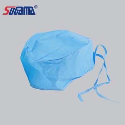 Disposable PP Nonwoven Surgeon Head Cap Suitable for Hospital Nurse and Doctor