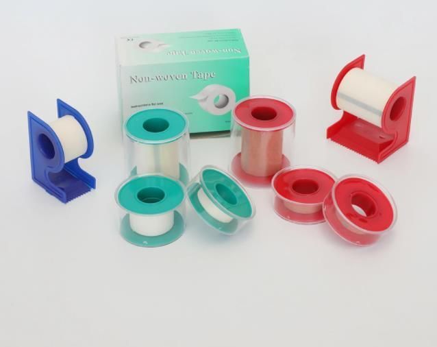 Non-Woven Micropore Breathable Hypoallergenic Medical Adhesive Surgical Tape Plastic Can