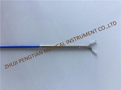 Single Use Endoscopic Hemoclip for Gastroscope Ergonomic Design of 3-Ring Handle
