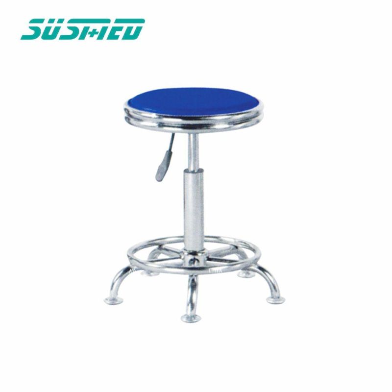 Height Ajustable Nurse Chair Type Doctor Stool with Wheels