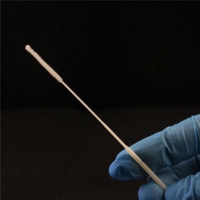 FDA/CE Approved Disposable Sterile Sampling Test Nylon Flocked Swab