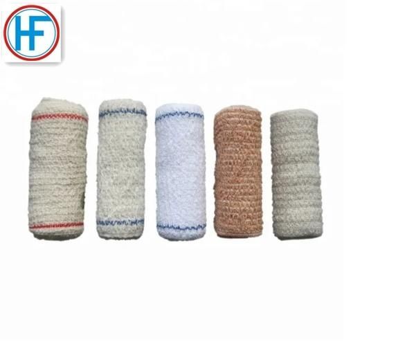 Mdr CE Approved Promotion Economic Cohesive Elastic Plain Bandage with OEM