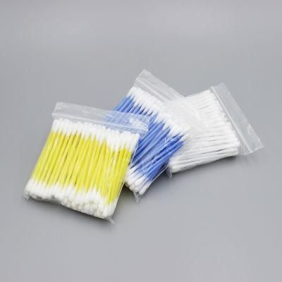 Factory Biodegradable Bamboo Ear Cotton Buds, Disposable Q-Tips Cotton Swabs, Cotton Swabs Bamboo Sticks