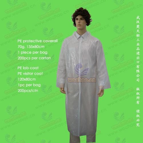 Disposable Protective Lab Coat