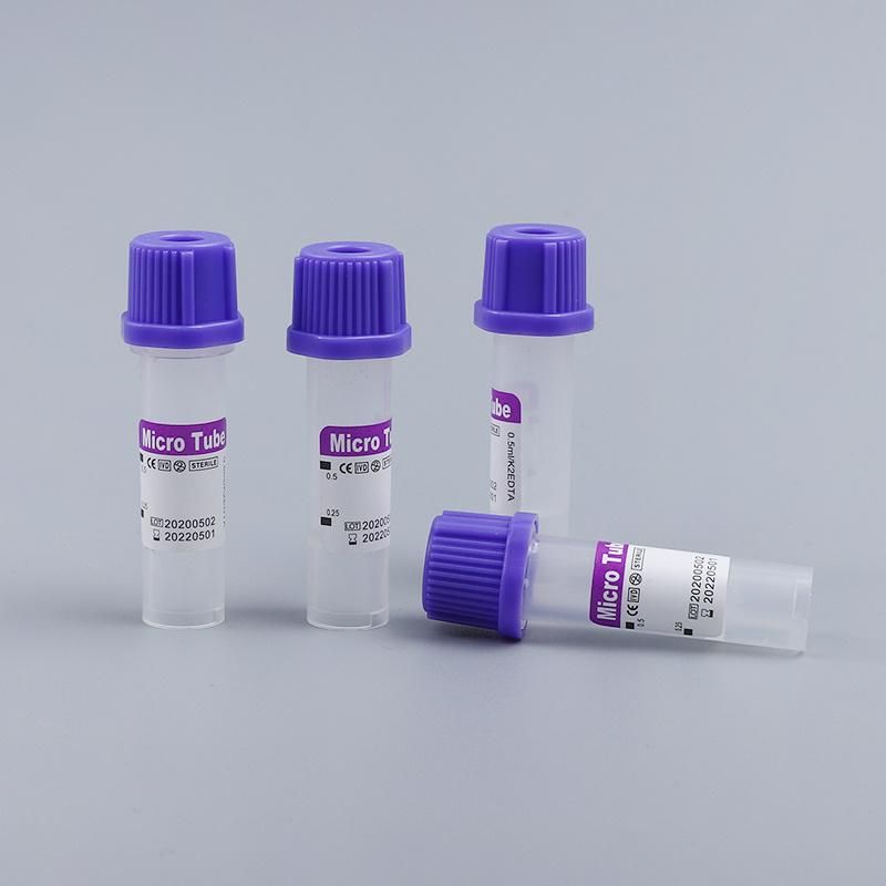 Wholesale Factory Children Non Vacuum Sample Micro Collection Blood Tube