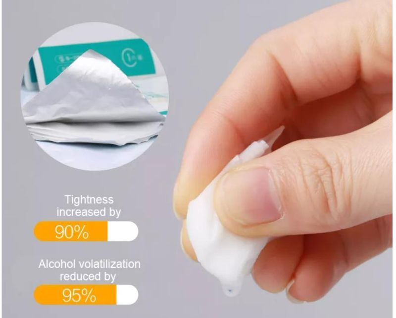 Medical Disposable 70% Isopropyl Nonwoven Alcohol Swabs Alcohol Pads