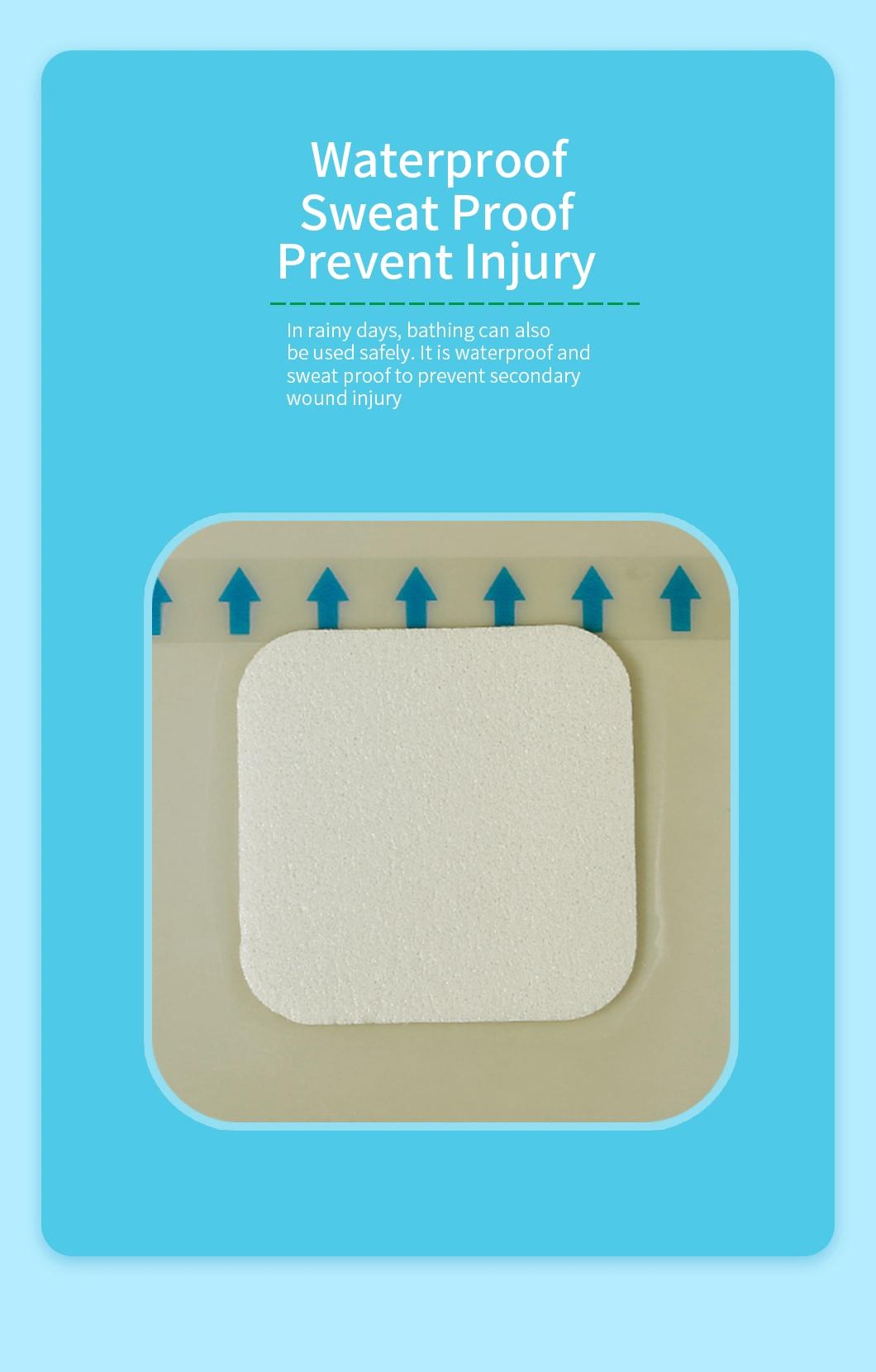 Square Hydrocolloid Foam Dressing