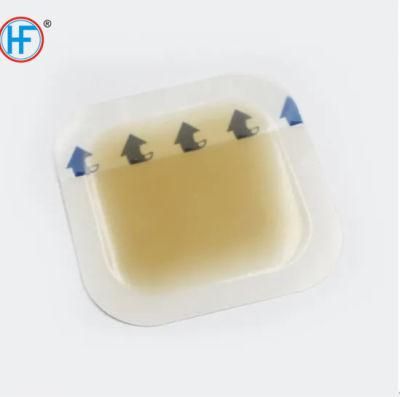 Mdr CE Approved Disposable Adhesive Hydrocolloid Footcarewound Plaster for Clinical Hospital