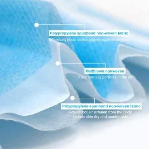 in Stock 3ply Earloop Disposable Medical Surgical Face Mask Fast Delivery
