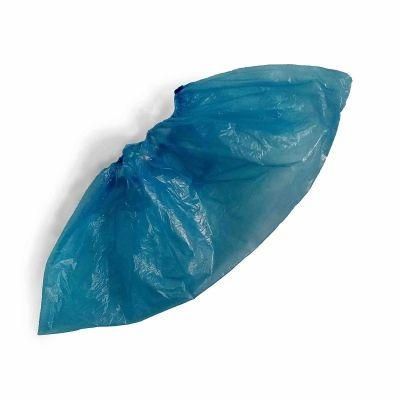 CPE Disposable Non Woven Shoe Cover Medical Waterproof Lint-Free Shoe Cover