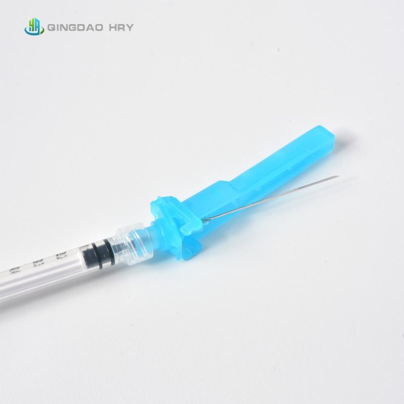 High Quality CE FDA Approved Disposable Syringe with Safety Needle to Protect Nurse and Patients