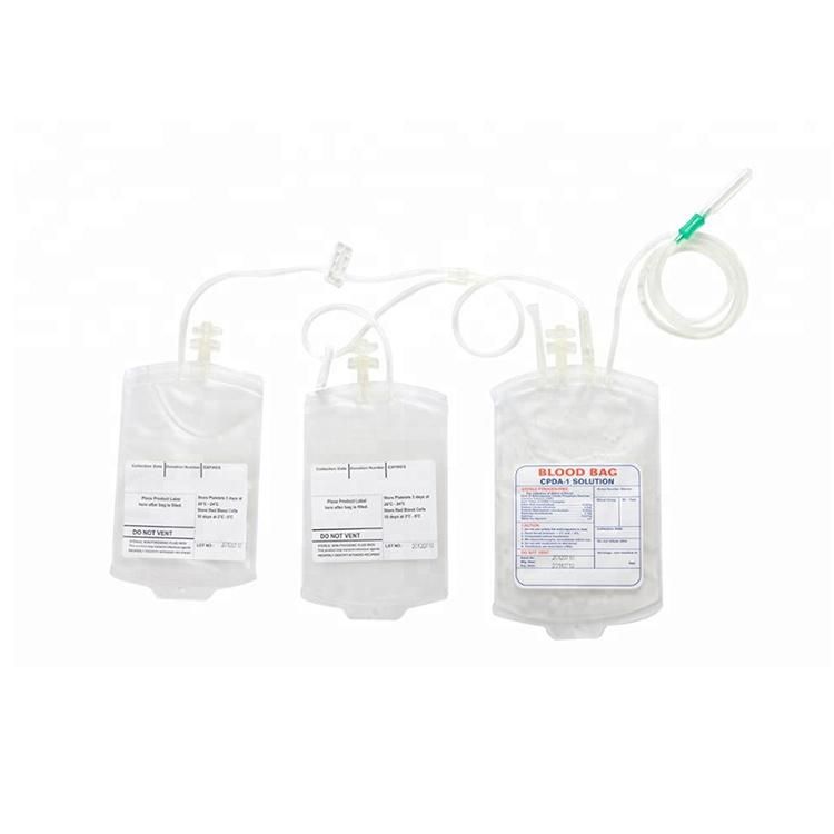 Disposable Cpda Plastic Blood Bags Factory Price All Size