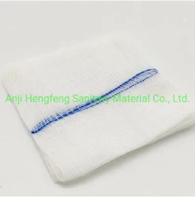 Cotton Gauze Manufacture Medical Absorbent Gauze Swab Cutting