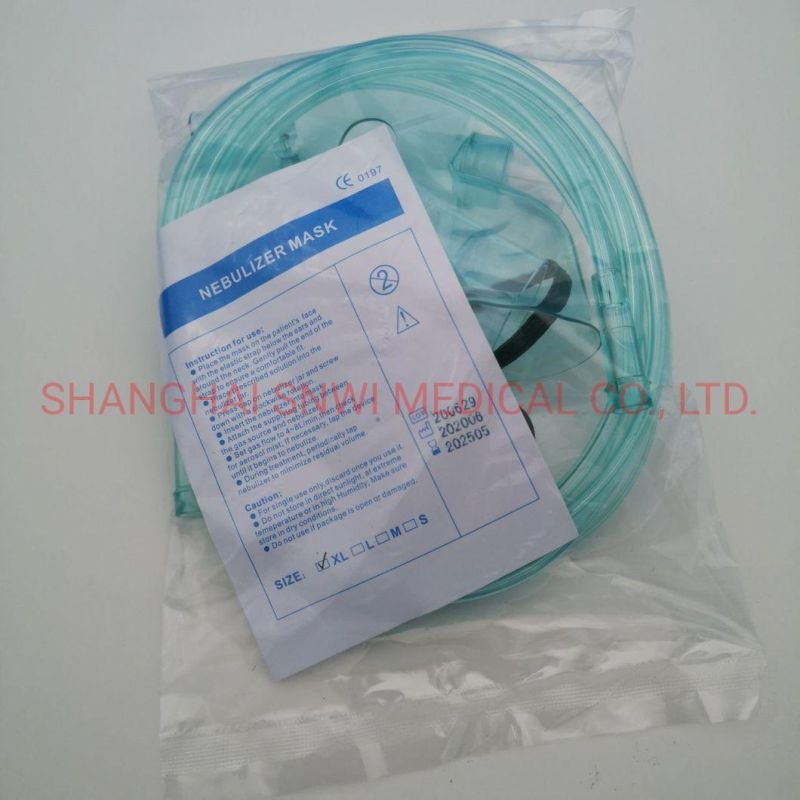 Single Use Disposable Oxygen Mask Medical Mask Oxygen Face Mask for Adult or Child