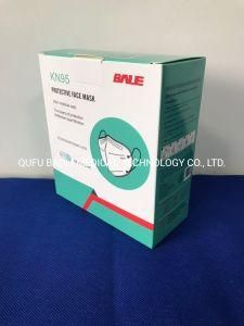 CE Certificated Newlison with Valve PPE White List Masarilas Con Repuesta Filter KN95 Mask