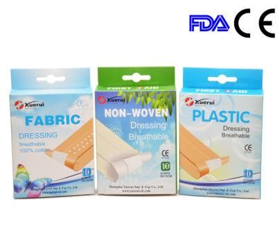 Medical Fabric Adhesive Sterile Wound Dressing, Adhesive Bandage