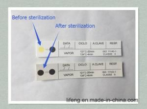 Class 6 Steam Sterilization Indicator Strip and Autoclave Indicator Card