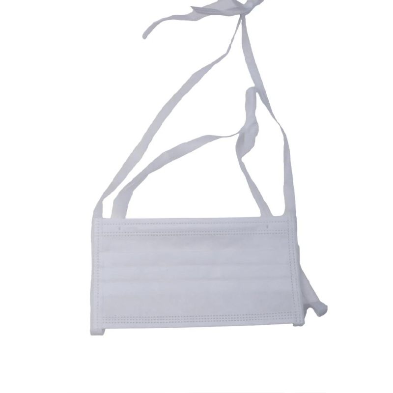 New Design Hospital Daily Use Disposable 3 Ply Surgical Tie-on Style Non-Woven Face Mask En14683 Type Iir