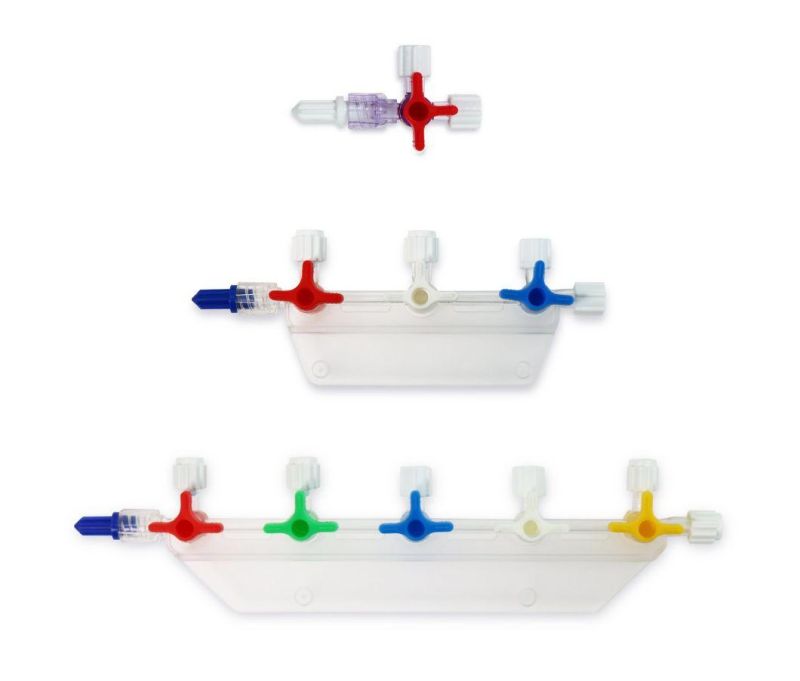 Medical Factory Single Use Sterile Three Way Diverter Valve Medical Disposable Plastic 3 Way Stopcock