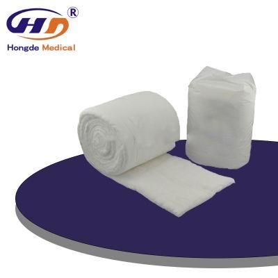 HD5 100% Cotton Sterile Gauze Roll Gamgee Dressing Roll, Gauze Pad