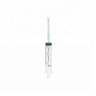 CE and ISO Approved 1ml 3ml 5ml 10ml 20ml 30ml 50ml 60ml Disposable Syringe Factory Price with Needle