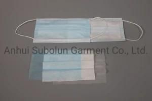 Disposable Dustproof 3 Ply Ear Hook Type Protective Medical Surgical Face Mask