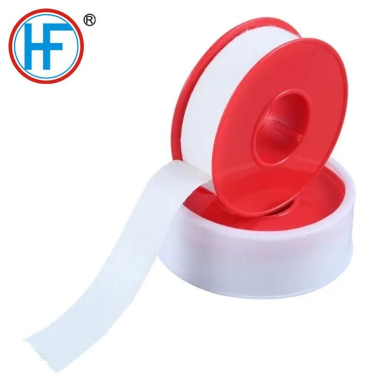 Mdr CE Approved Medical Surgical Fabric Highly Breathable Tape with Plastic Spool Package
