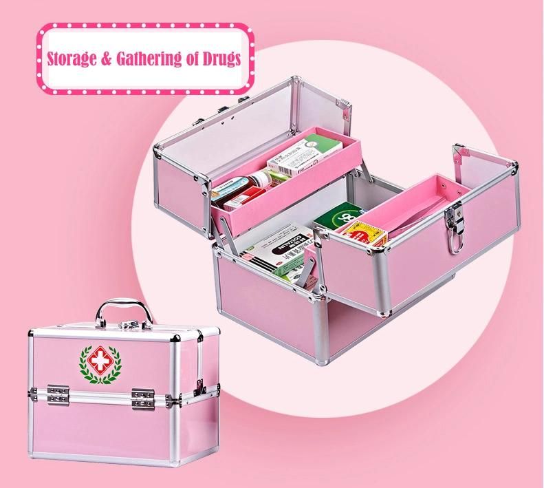 Emergency Kit - Aluminum Lockable First Aid Box