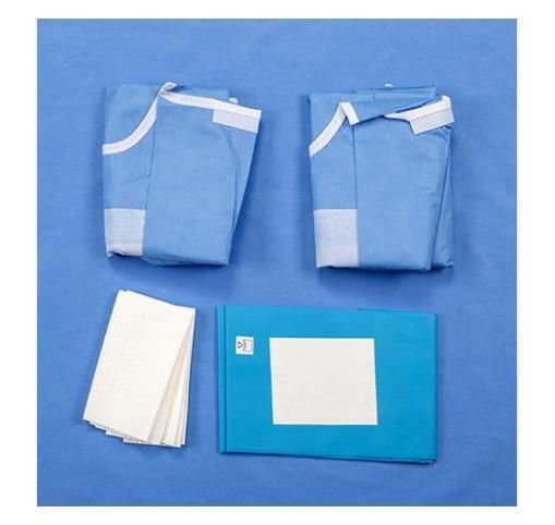 Medical Disoposable Ophthalmic Pack Disposable Surgical Sterile Eye Ophthalmic Drape Mading Kits