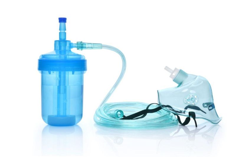 China Factory Hisern Medical HS-Mz01m Disposable Humidifying Oxygen Mask