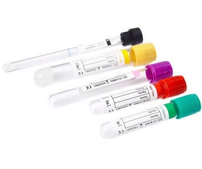 Sterile Blood Collection Tube EDTA Gel Plain Clot Heparin PT ESR Vacuum Tube