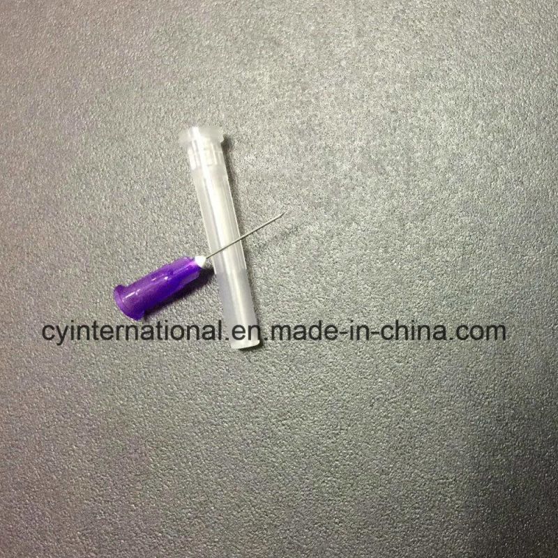 Sterile Hypodermic Needle Syringe Needle 24G for Hospital with Ce