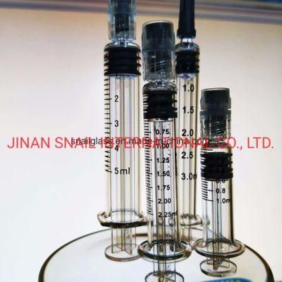 Glass syringe with Needle/ Luer Lock