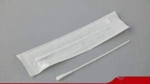 Plastic Wooden Swab Stick Disposable Sterile Sampling Transport Polyester Cotton Swab
