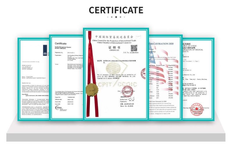 Mdr CE Approved Medical Surgical Fabric Tape Packaged with Plastic Spool Package