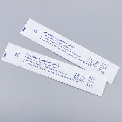 Disposable Sampling Children Nylon Flocked Nasal Swab for Testing