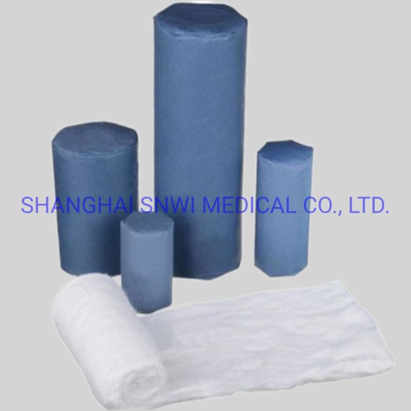 Cotton Wool Roll Non-Sterile 500g Roll, Surgical Medical Absorbent Hydrophilic 100% Cotton Wool Roll, Medical Products Absorbent Zigzag Cotton Wool