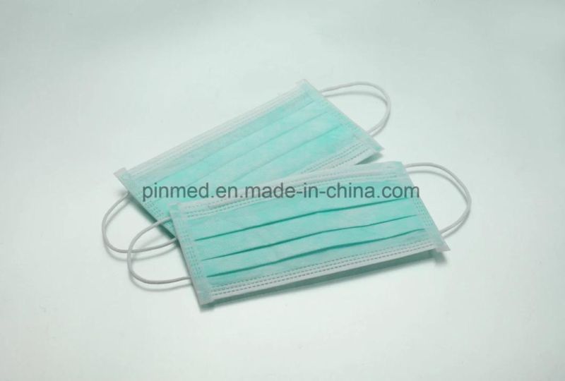 3-Ply Earloop Non-Woven Medical Face Mask for Homecare