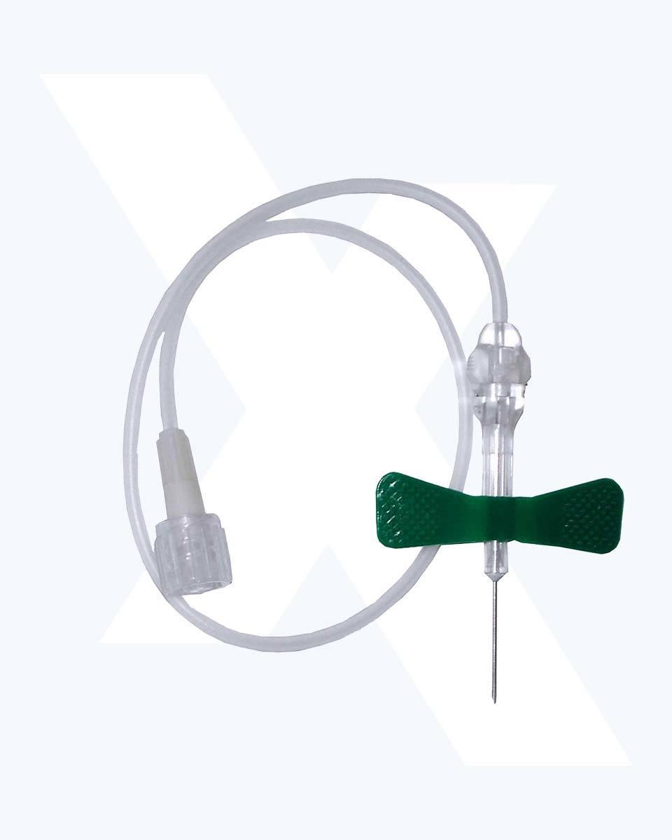 Source Supply Flexible Tube Infusion Scalp Vein Set with Double Wings