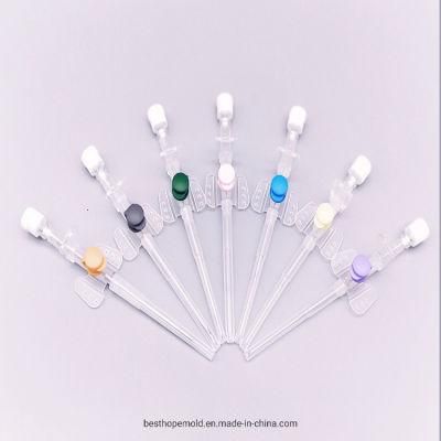 Medical Instruments Disposable Products IV Intravenous Cannula Catheter with Injection Molding
