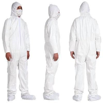 Medical Protective Clothing Microporous Chemical Spp Disposable Coverall