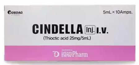 Korea Luthione Cindella Ascorbic Acid Vitamin C Skin Whitening Injection