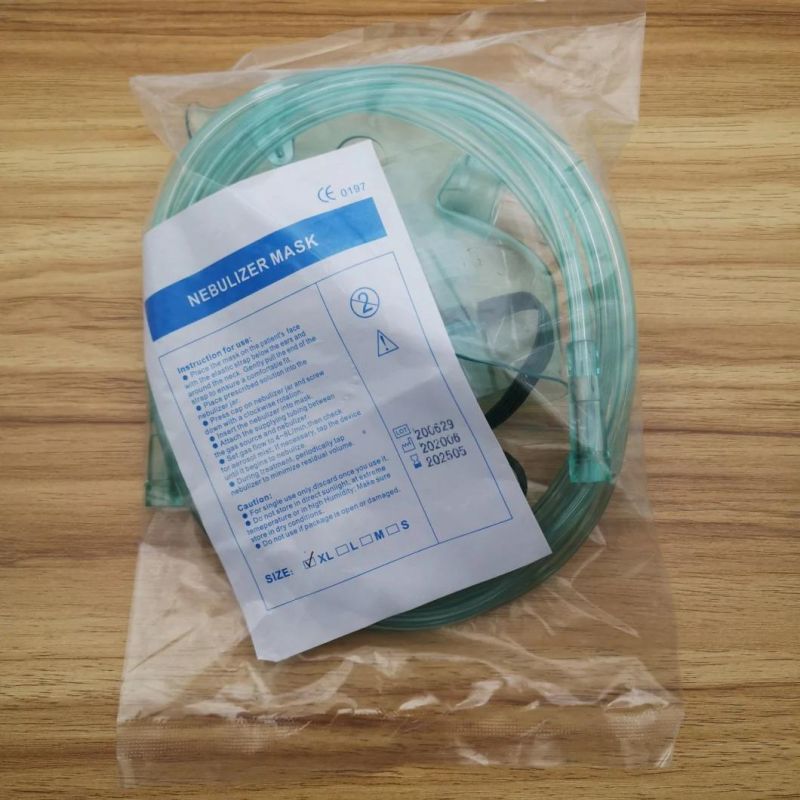 Medical Disposable Products Sterile Non-Rebreathing Oxygen Face Mask with Tubing