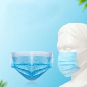 3ply Disposable Face Mask Non Woven Anti Flu Virus Dust Medical Surgical Mask with Elastic Ear Loop